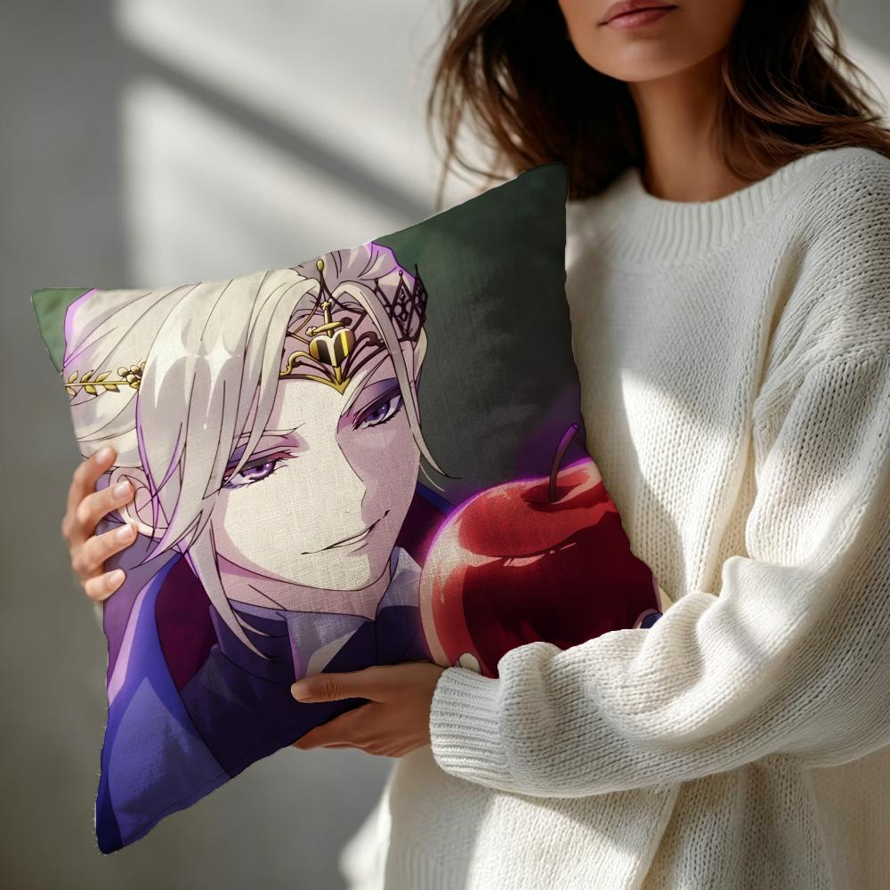 Game Vil Schoenheit Cushion Cover Patterned Cushion Cover Romantic Cozy Home Sofa Decoration