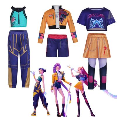 Cadılar Avı Cadı Kostümü Cosplay Kostüm K-POP Cadılar Avı Mirazoi Rumi Cosplay Anime Kostümü