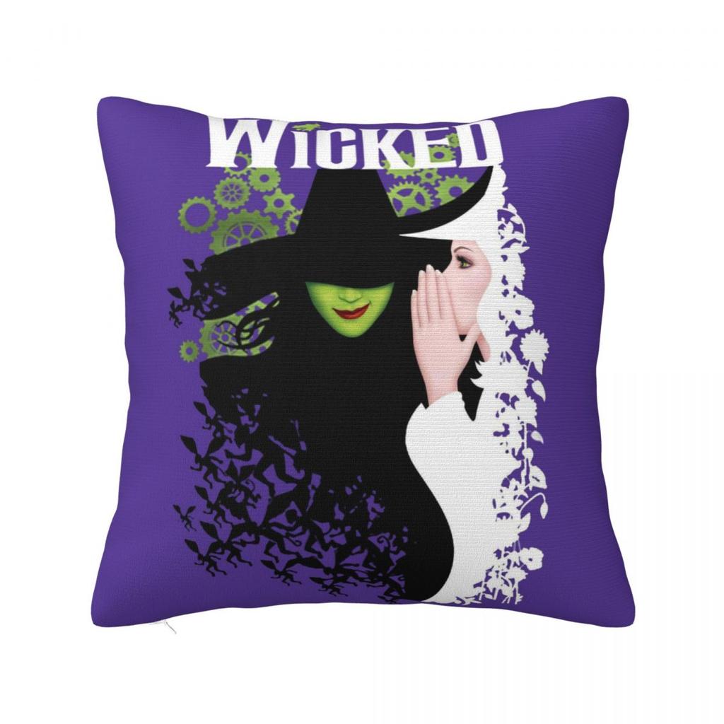 Pillow Cover Wicked Musical Design Cushion Cover Fashion Pillow Case For Sofa Car Home Decor Pillowcases