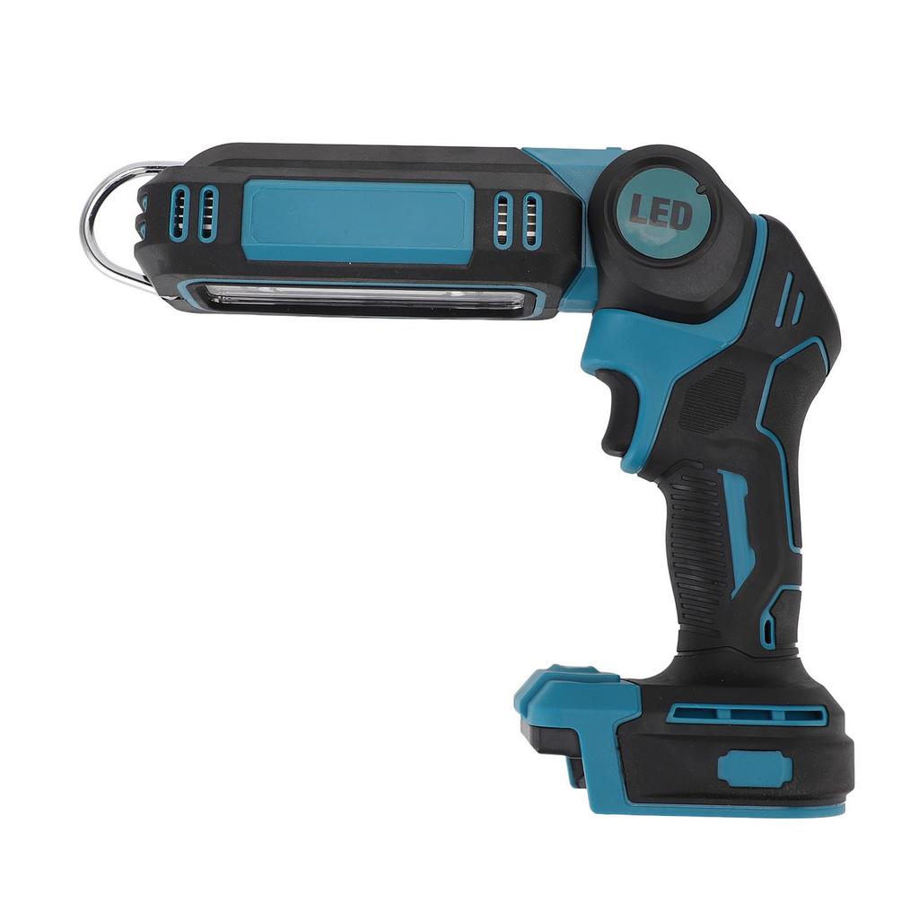 Cordless LED Work Light for 18V Battery 2 Level Adjustable 500lm 1000lm 90 Degree Rotatable Lamp for Outdoor