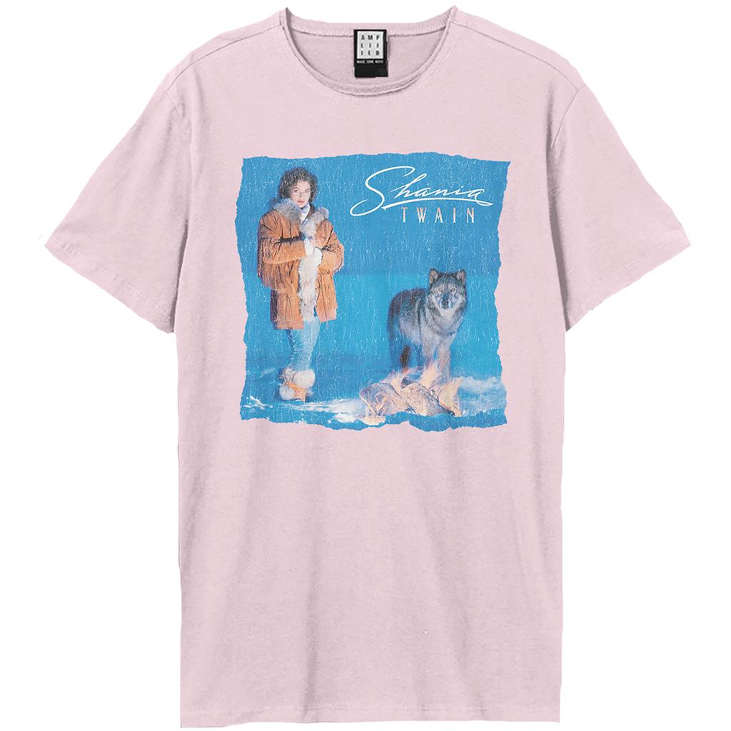 Amplified Unisex-T-Shirt für Erwachsene mit Wolf-Motiv von Shania Twain