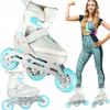 Adjustable Roller Skates for Women and Youth, Rubber, Size 39-42
