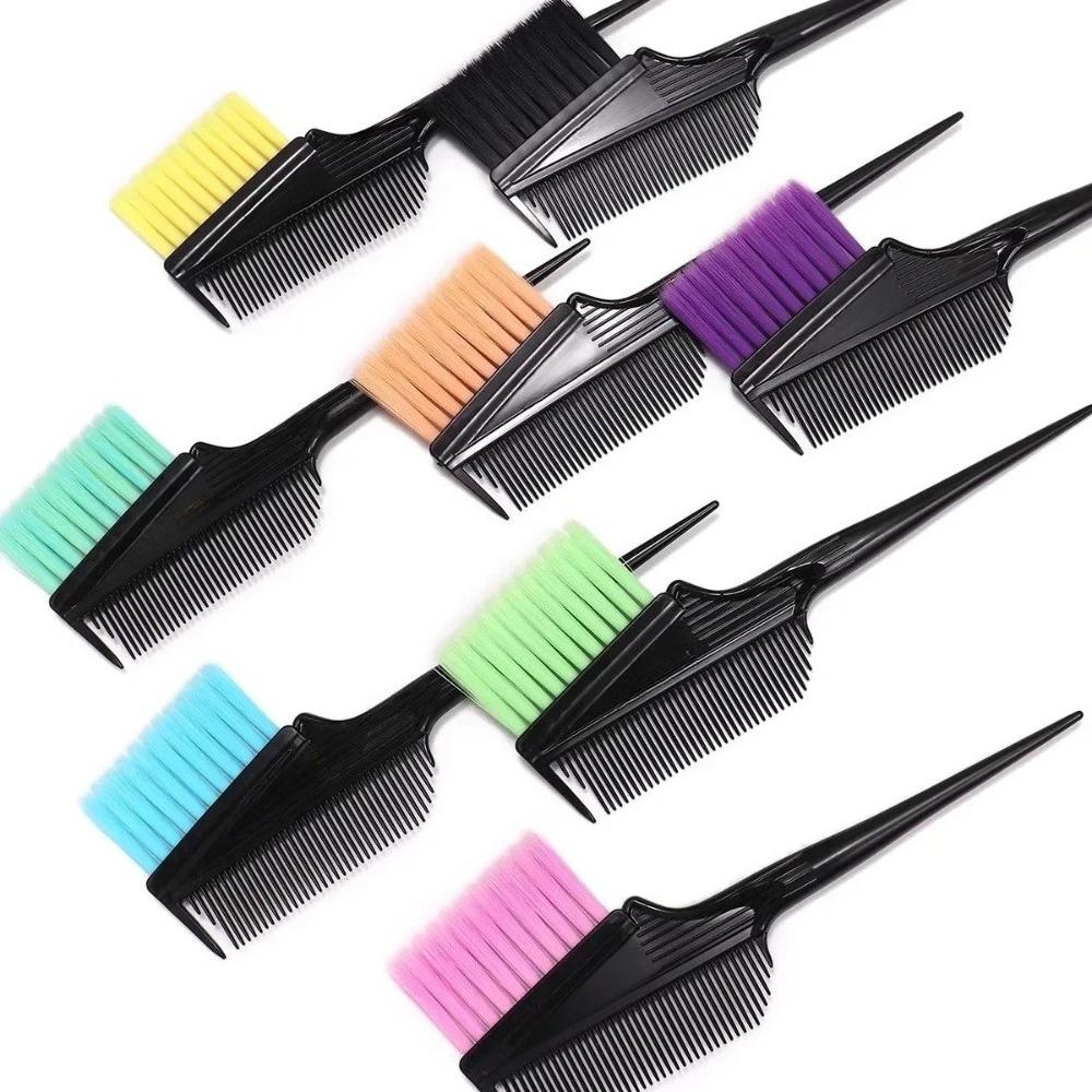 Hair Dye Brush Stylish Soft Bristles Professional Salon Hair Dye Tool Hair Coloring Brush DIY Salon Barber Brush Accessories 1Pc