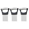 Onion Cutter Holder Universal Vegetable Chopper for Onions Tomatoes Potatoes No-mess Food Prep Tools