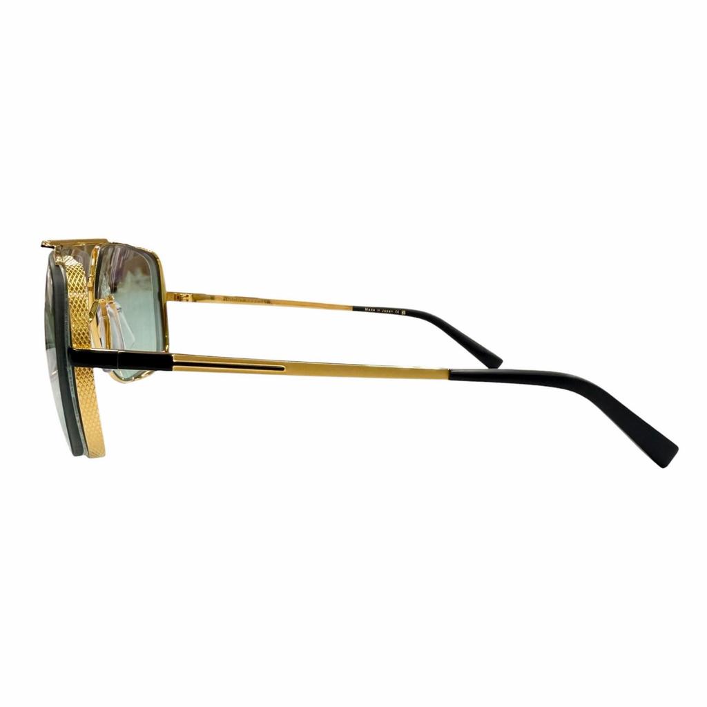 Excellent DITA Sunglasses MIDNIGHT SPECIAL Gold Titanium Mens DRX-2010 Used