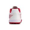 Li Ning TF Turf Artificial Turf Synthetic Leather Slip Resistant Abrasion Resistant Soccer Shoes Men's White Red ASTQ005-1