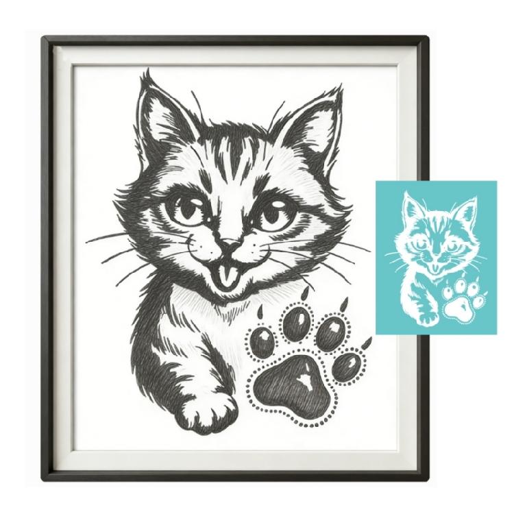 Multipurpose Adhesive Silk Screen Printing Template Polyester Silkscreen Print Stencil For Shirt Bag Clothing Making