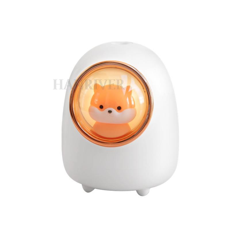 350ML Air Humidifier Cute Cat Ultra-Silent USB Aroma Essential Oil Diffuser Office Car Humidificador Air Purifier Mist Maker