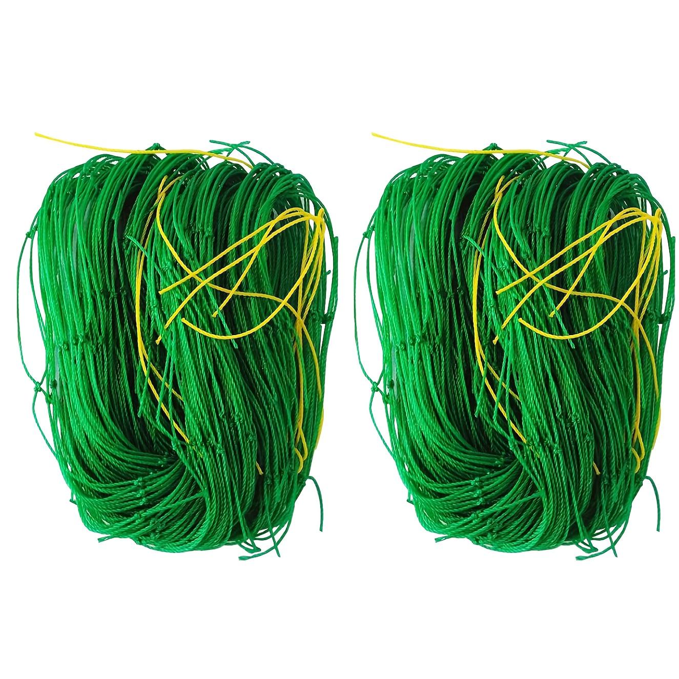 

2 шт. прочной садовой сетки-решетки для вьющихся растений, 3x6 футов - гибкая зеленая опорная рама, простая в установке, решетка для вьющихся растений 2pcs