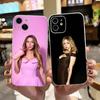 Чохол для телефону Sydney Sweeney для iPhone17,16,15,14,13,12,11 Plus,Pro Max М'який прозорий чохол
