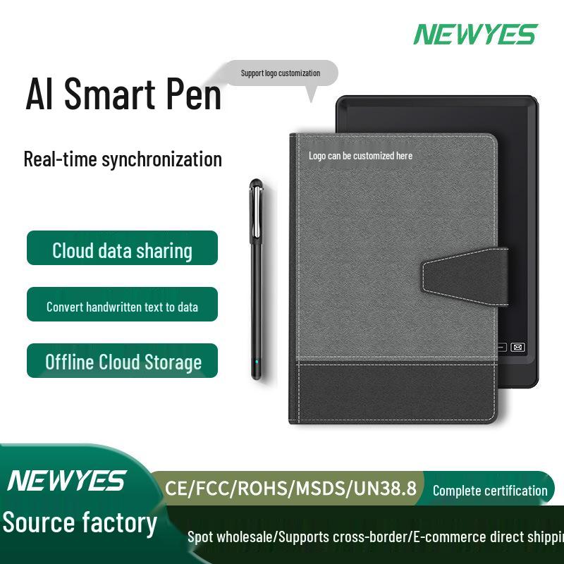 NEWYES 3rd Gen Smart Pen Set: Electronic Paper Screen with Synchronous Handwriting for Business Meetings.