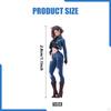 Miniature Girl Figure Model Diorama Female Resin Collectibles Simulation Painted Mini for