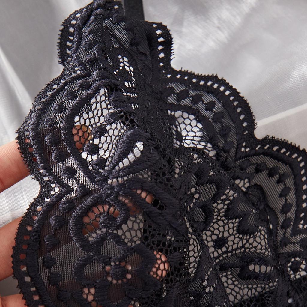 European and American New Sexy Lace Black Polka Dot Suspender Skirt, Pure Lust, Hot Perspective Temptation