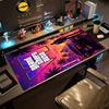 Grand Theft Auto Großes Mauspads Schreibtischunterlage Computer-Schreibtischmatte Rutschfeste Gummibasis Büro- und Gaming-Schreibtischdekoration