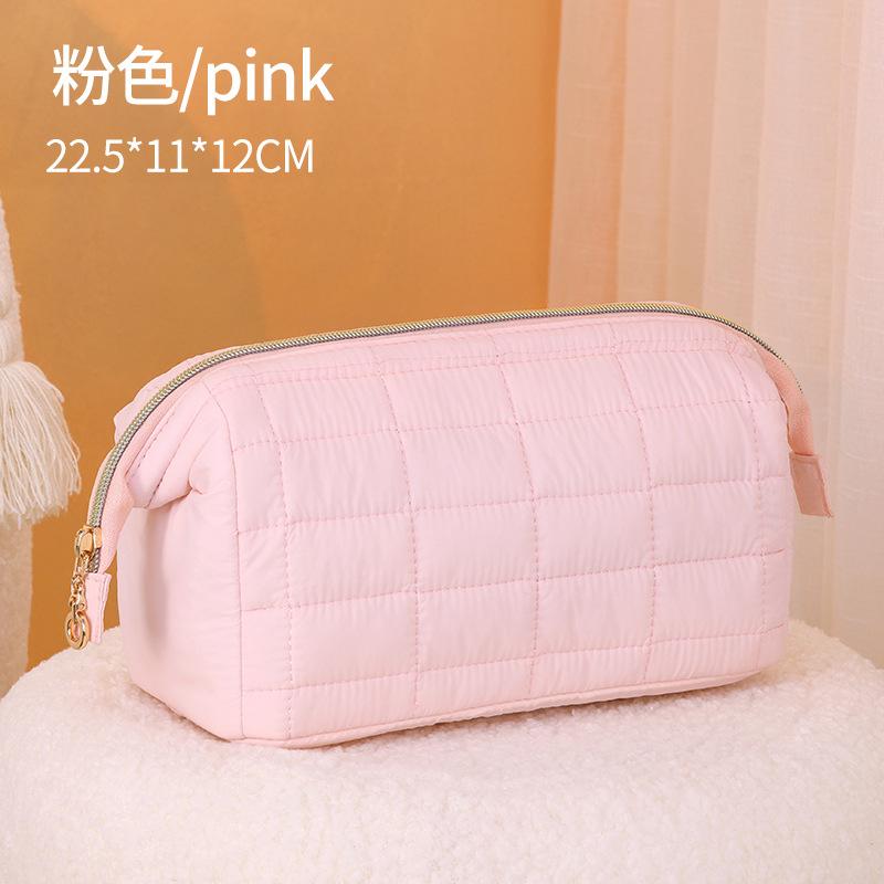 Cross Border New Yu Rou Gang Yi Makeup Bag Travel Portable High-end Sense Large Capacity Cosmetics Storage