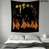Def Leppard Night Rock Anthems Tapestry Background Cloth Fashion Print Christmas Gift Home Decor Background Cloth
