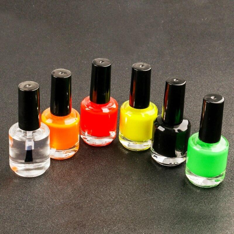 15ML Fluorescent Paint For DIY Floats Tail Painting Visible Fishing Float Tip Fast Dry Paint Buoy Tail Repairing Tool