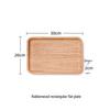 Rubberwood Serving Tray