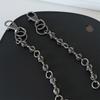 Fashionable Sturdy Alloy Punk Chain Featuring Powerful Designs Jewelry Accessory for Music Festivals and Parties