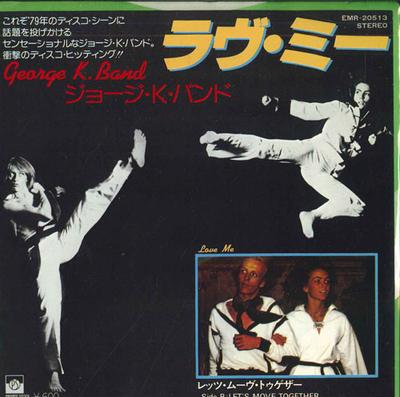 7inch Record GEORGE K BAND - Love Me / Let's Move Together EMR20513 PRIVATE STOCK 1978 Japan Soul/Funk Used