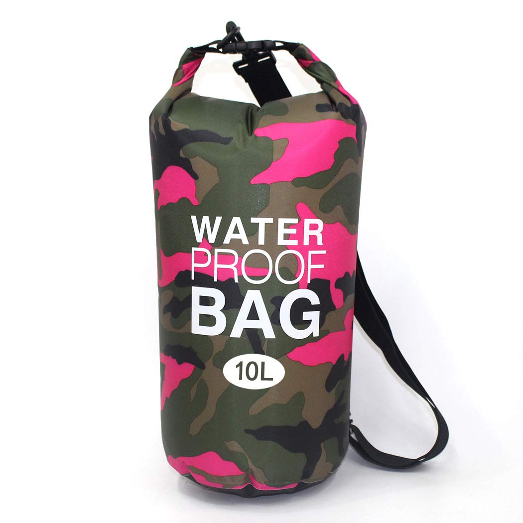 

3Randy Dry Bag Водонепроницаемый 10L 20L Открытый Кемпинг Море Река Бассейн Предотвращение Стихийных Бедствий Сумка Мешок Для Вещей (Розово-красный, 10л)