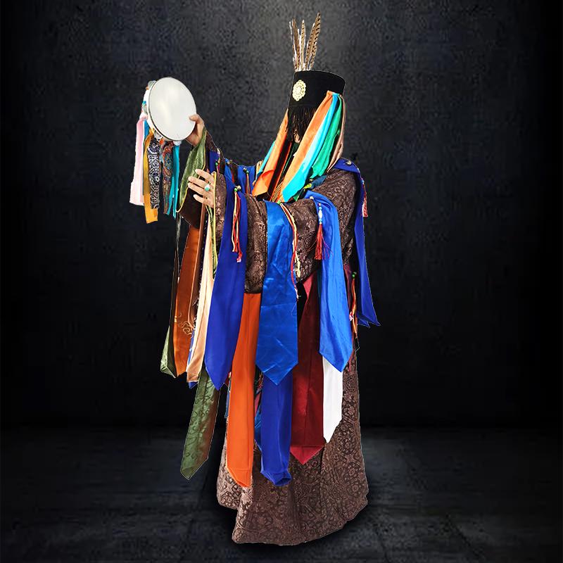 Mongolian Grassland Festival Traditional Costume Dance Robe