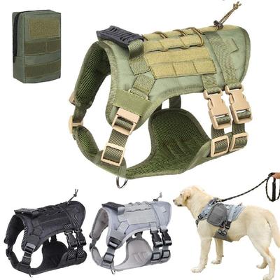 Taktisches Hundegeschirr, militärisches Haustier, Deutscher Schäferhund, K9, Haustier-Trainingsweste, Hundegeschirr für kleine, mittelgroße und große Hunde, Zubehör