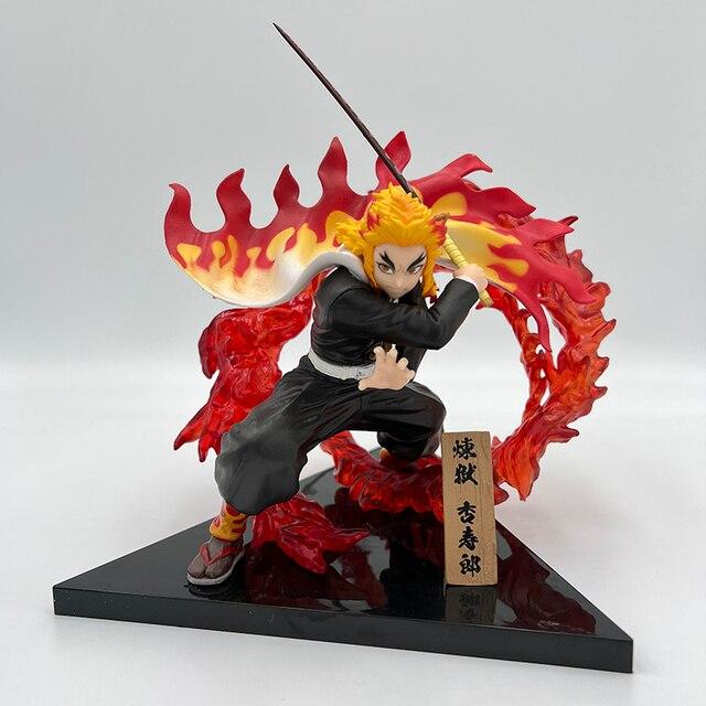 Demon Slayer Anime Figure Kamado Tanjirou Kimetsu No Yaiba Action Figure Kokushibou /Daki Figurine Doll Toys