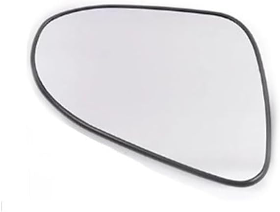 Toyota Aqua Corolla Axio Prius C Pre Heated Side Mirror Glass Rearview Mirror Lens for Door Mirror Lens (White R)