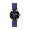 Luxury Treasure Blue Simple Crystal Ladies Quartz Watch Casual Stainless Steel Stretch Strap Fashion Women Dress Clock Watches