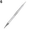 1Pc Non Slip Stainless Steel Pimple Popper Acne Blackhead Removal Needle Tool
