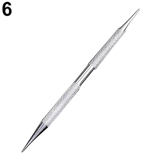 1Pc Non Slip Stainless Steel Pimple Popper Acne Blackhead Removal Needle Tool