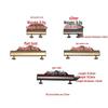 Zinc Alloy Decorative Box Handle - Jewelry Box Horizontal Bar Drawer Cabinet Hardware