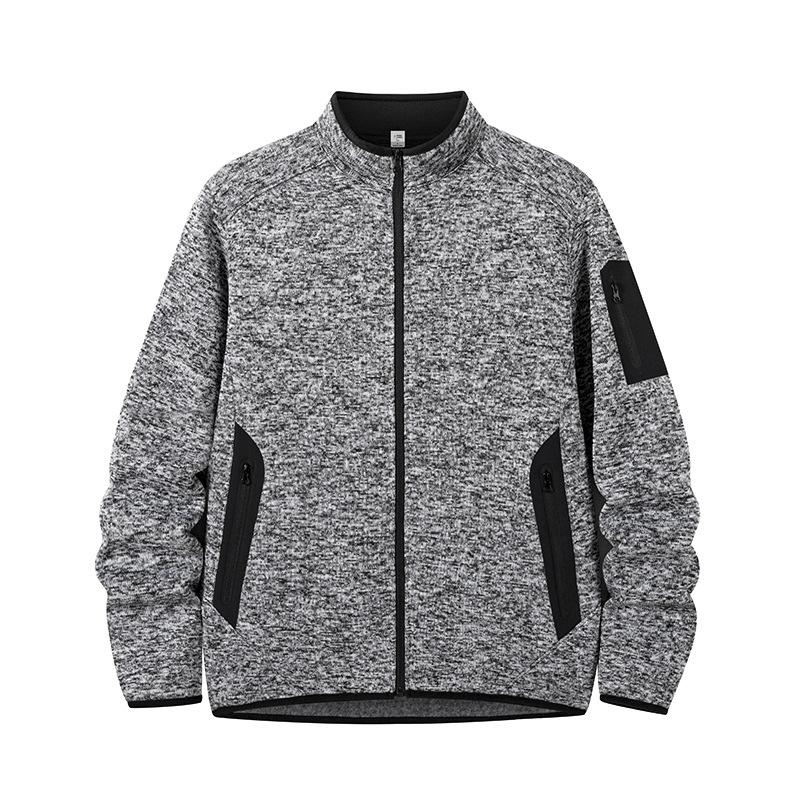 Outdoor Casual Jacket Men's Jacket Couple Spring and Autumn High-end Sports Jacket Men's Jacket Fleece Jacket