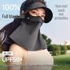 Beneunder Full-Face Sun Protection Mask with Extended Visor