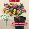 Neuer Outdoor Pfauenform Rankgitter Blumentopfhalter Ständer Rahmen Gartenpflanzenstab Pflanzenstütze Ständer Hof Blumen