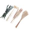 Bohemian Decor Dried Flowers Bouquet Rabbit Tails Eucalyptus Pampas Grass Bouquet Floral Arrangement for Wedding Dining