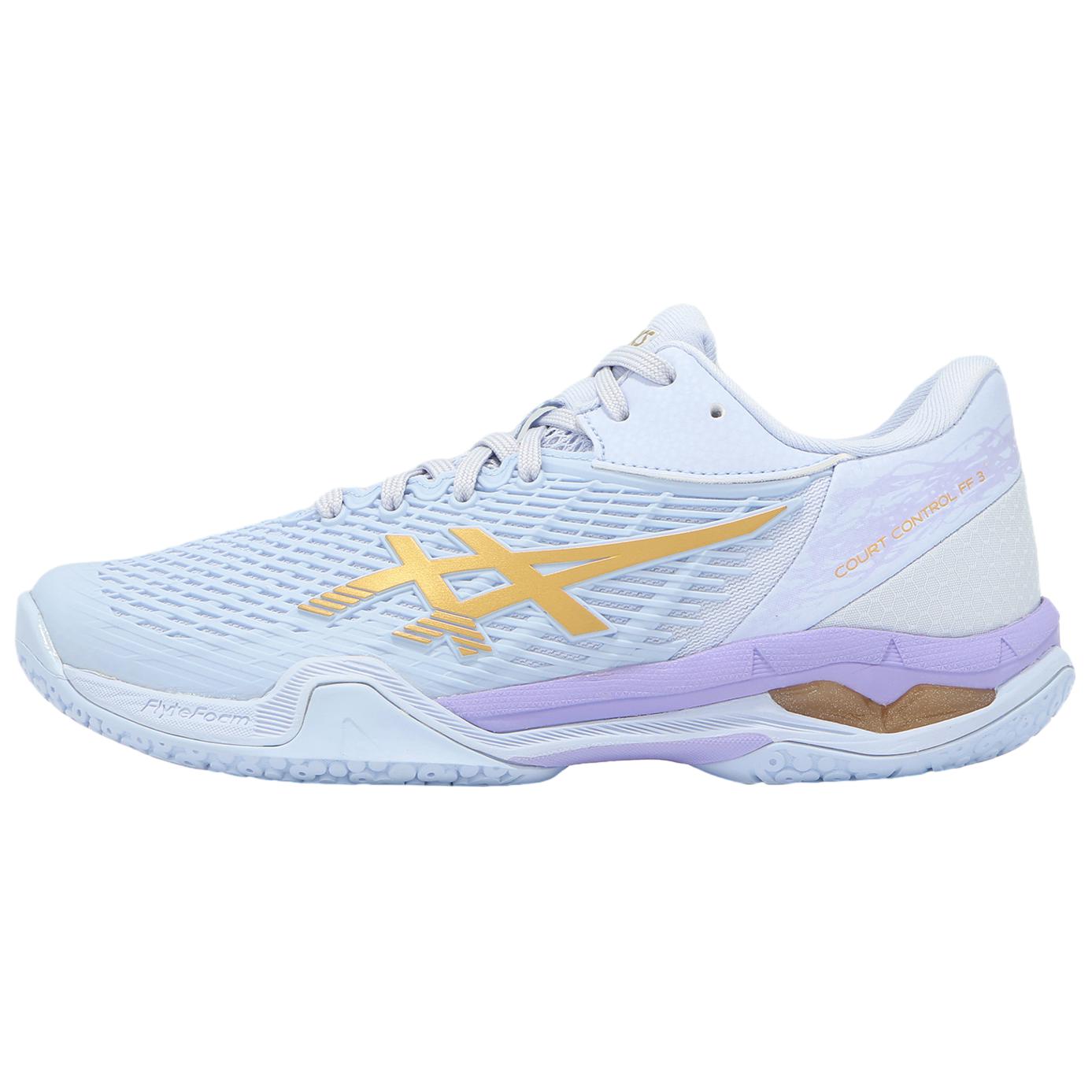 Asics Court Control FF 3 Blue Fade Champagne Women Sneakers 1072A089-405 37.5