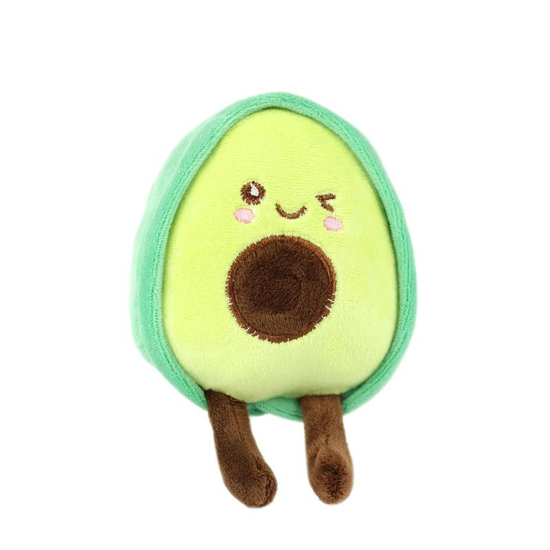 

Plush Toy Avocado Keychain Stuffed Fruit Doll For Kids Gift Pp Cotton Filling