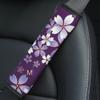 1/2PCS 6.5X23cm Car Truck Universal Safety Belt Covers Car Seat Shoulder Strap Pad Cushion Protection Flower Padding Auto