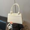 Casual Handbag Women's Small Square Bag New Fashionable Texture Messenger Bag Splicing Niche Bag