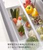 Yamazaki Jitsugyo 8107 Refrigerator Slim Seasoning Storage Rack White X D30 X Tower Refrigerator Storage Upright Storage Door Pocket Storage Approx.