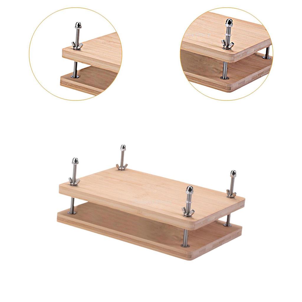Press Handmade DIY Crafts 15inchx11inch Portable Bookbinding Machine Tool for Notebook Making