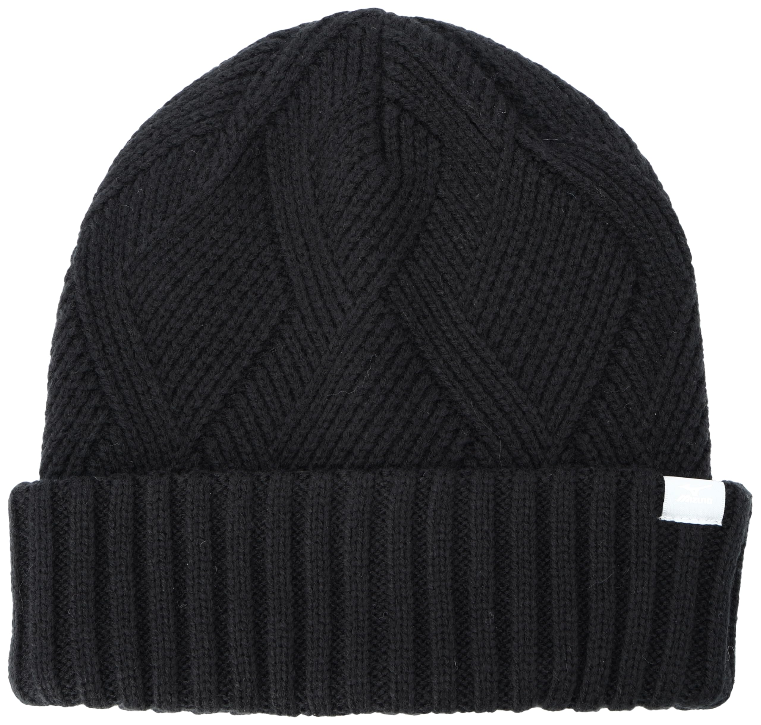 

Mizuno Breath Thermo Fluffy Knit and Unisex Cap, Moisture-Wicking Heat-Generating, C2JWA602, Black, (Head Circumference 55-60cm) чёрный