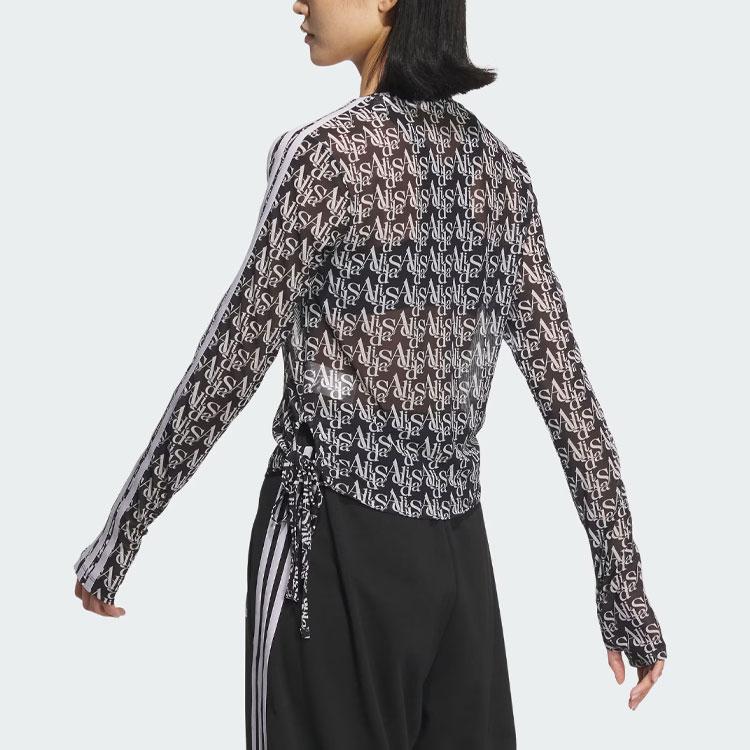 Adidas Dance Long Sleeve T-Shirt Women Tops Black JI9790