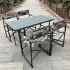 Portable Folding Outdoor Table with Chairs