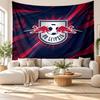 RB Leipzig Football Wall Tapestry, Soft Fabric Wall Hanging, Decorative Backdrop For Bedroom Home Wall Art