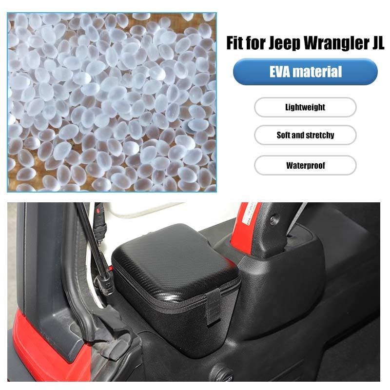 Trunk Side Storage Box Organizer Container For Jeep Wrangler JL 2024 Up Stowing Tidying Accessories