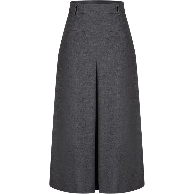Women's Pleated A-Line Midi Skirt