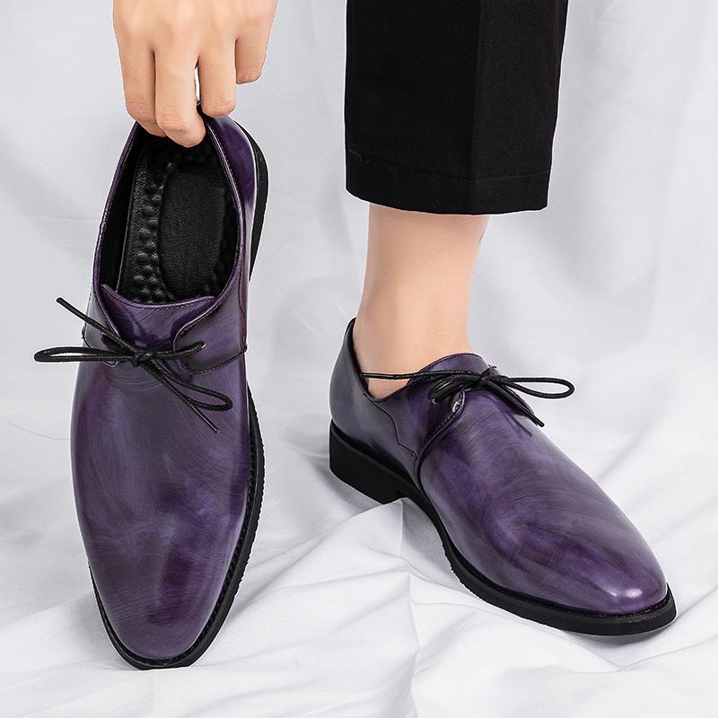 High Quality Office Winter Shoes Brand Men Dressing Shoes Formal for Men Casual Shoe Leather Social Wedding Designer Pointed Toe